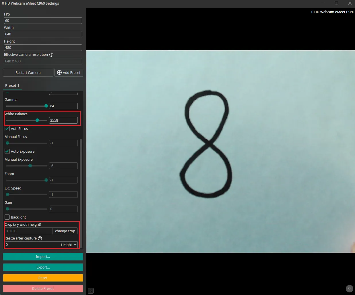 Camera Tool Configuration