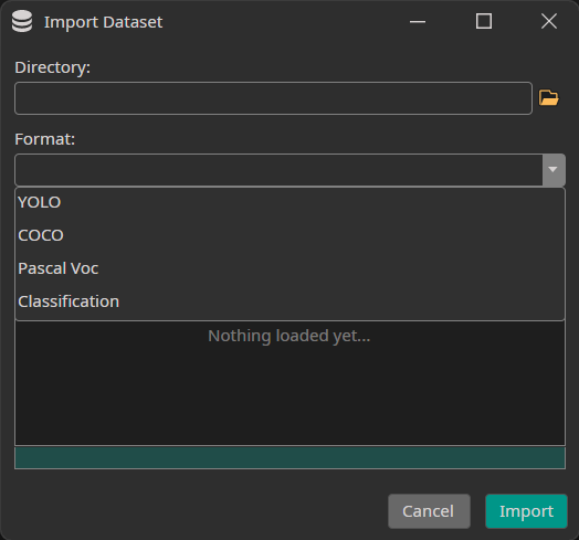 Dataset Import