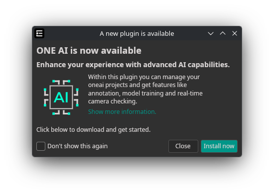 OneWare Studio greeting