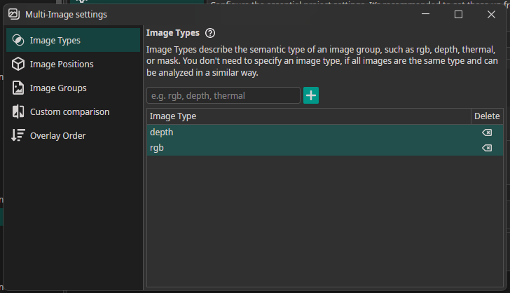 multi image advanced types
