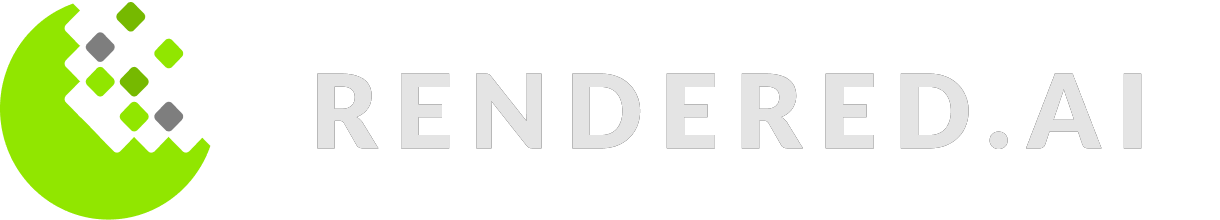 Rendered.ai logo